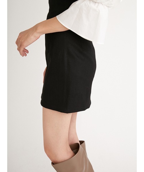 SNIDEL（スナイデル）の「デニムミニスカート（デニムスカート・レディース・ブラック/ブルー/インディゴブルー・0/1/2）」の9枚目の写真