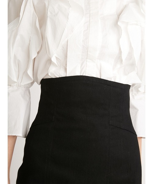 SNIDEL（スナイデル）の「デニムミニスカート（デニムスカート・レディース・ブラック/ブルー/インディゴブルー・0/1/2）」の10枚目の写真