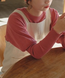 Kastane | ロングリブクルーニット(ニット/セーター)