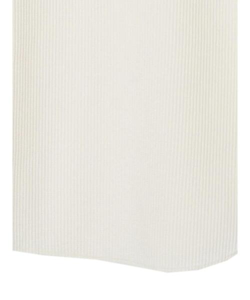 earth music&ecology（アースミュージックアンドエコロジー）の「ワッフルプルオーバー*（Tシャツ/カットソー・レディース・ブラック/オフホワイト/グレイッシュベージュ・FREE）」の9枚目の写真