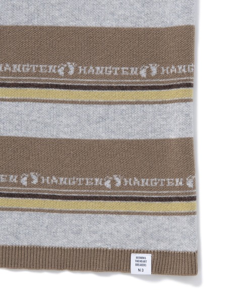 BEDWIN & THE HEARTBREAKERS（ベドウィン アンド ザ ハートブレイカーズ）の「HANG TEN Ex.S/S BORDER SWEATER "LEIF"（ニット/セーター・メンズ・ネイビー/ベージュ・X-LARGE/MEDIUM/LARGE）」の7枚目の写真