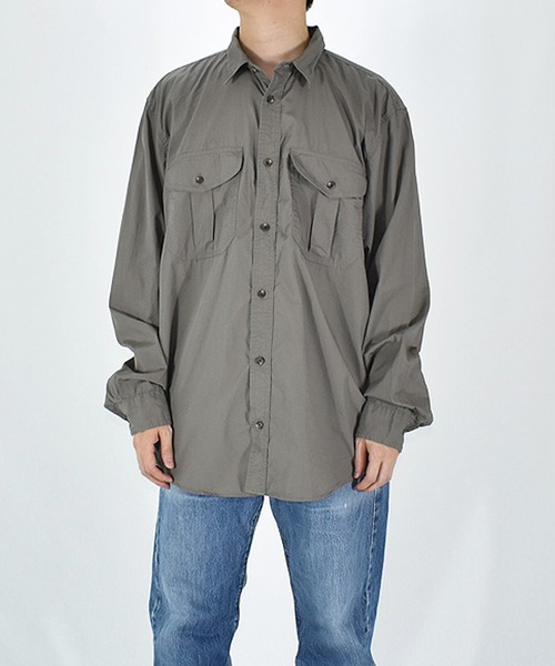 FILSON（フィルソン）の「【ヴィンテージ古着】FILSON/フィルソン長袖 L/S ワークシャツ（シャツ/ブラウス・メンズ・グレー・X-LARGE）」の6枚目の写真