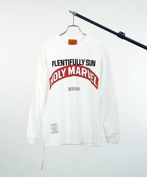 デコイアンドシーオー “MARVEL” L/S TEE ロンT（Tシャツ/カットソー）｜DECOY＆CO.（デコイアンドシーオー）