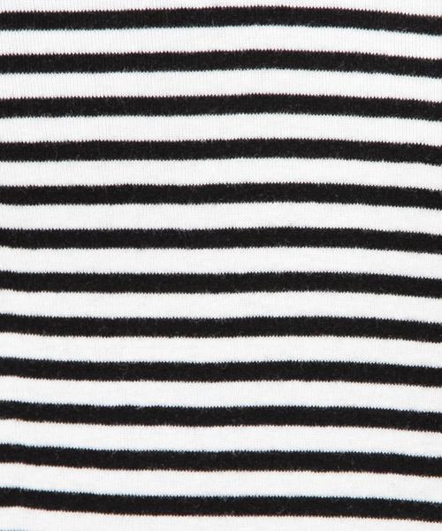 BEAUTY&YOUTH UNITED ARROWS(ビューティーアンドユースユナイテッドアローズ)の「BY フライス ボーダー Vネック ロングスリーブ カットソー◆(Tシャツ/カットソー・メンズ・ブラック/グレー/ロイヤルブルー・SMALL/MEDIUM/LARGE/X-LARGE)」の11枚目の写真