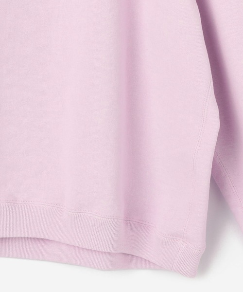 UNFIL（アンフィル）の「unfil | コットンペーパーテリースウェット WOMEN（スウェット・レディース・ベージュ/パープル・0）」の16枚目の写真