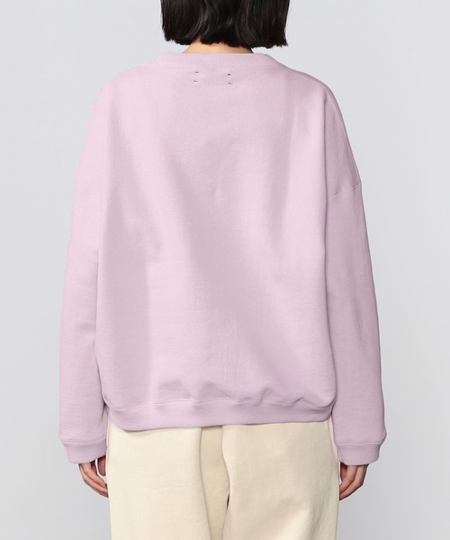 UNFIL（アンフィル）の「unfil | コットンペーパーテリースウェット WOMEN（スウェット・レディース・ベージュ/パープル・0）」の11枚目の写真