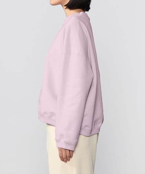 UNFIL（アンフィル）の「unfil | コットンペーパーテリースウェット WOMEN（スウェット・レディース・ベージュ/パープル・0）」の10枚目の写真
