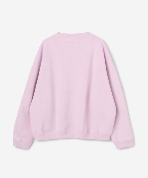 UNFIL（アンフィル）の「unfil | コットンペーパーテリースウェット WOMEN（スウェット・レディース・ベージュ/パープル・0）」の13枚目の写真