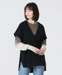 LOVELESS | ディープVネック オーバーサイズベスト(ベスト)