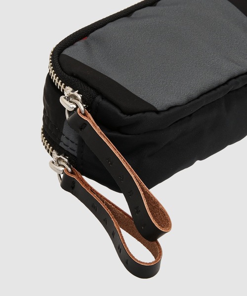 MARNI(マルニ)の「MARNI×PORTER SAMLL ZIP POUCH/ジップポーチ(ポーチ・メンズ・ブラック系その他/グリーン系その他/グレー系その他・ONE SIZE)」の7枚目の写真