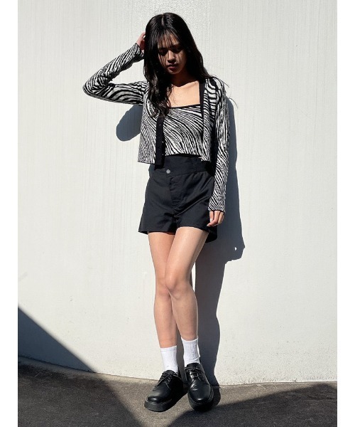 ENVYM（アンビー）の「ウェーブニットアンサンブル（ニット/セーター・レディース・グレー/ブルー/ブラック・FREE）」の12枚目の写真