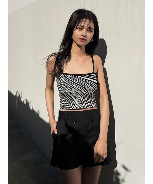 ENVYM（アンビー）の「ウェーブニットアンサンブル（ニット/セーター・レディース・グレー/ブルー/ブラック・FREE）」の13枚目の写真