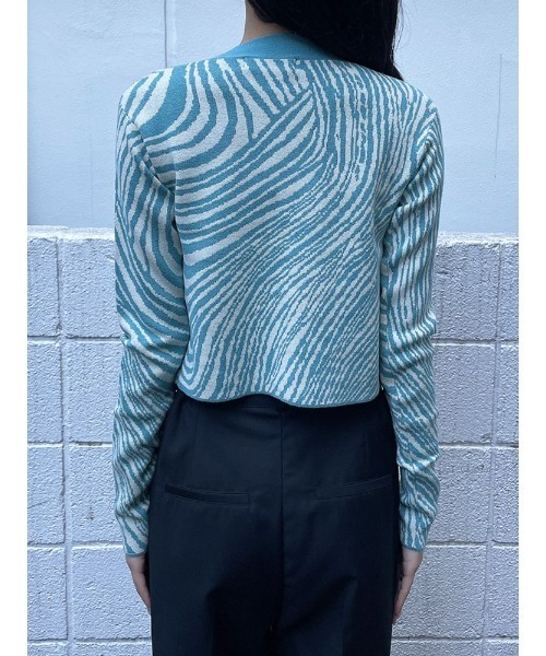 ENVYM（アンビー）の「ウェーブニットアンサンブル（ニット/セーター・レディース・グレー/ブルー/ブラック・FREE）」の17枚目の写真