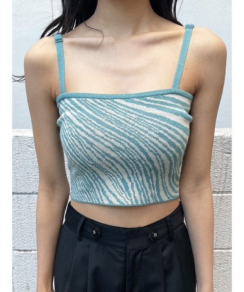 ENVYM（アンビー）の「ウェーブニットアンサンブル（ニット/セーター・レディース・グレー/ブルー/ブラック・FREE）」の19枚目の写真