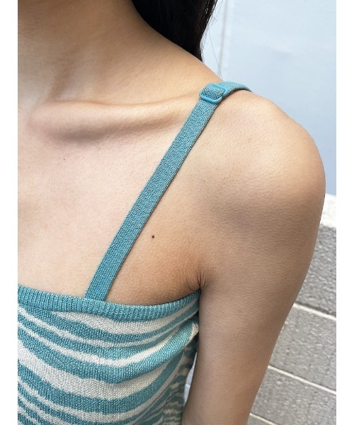 ENVYM（アンビー）の「ウェーブニットアンサンブル（ニット/セーター・レディース・グレー/ブルー/ブラック・FREE）」の22枚目の写真