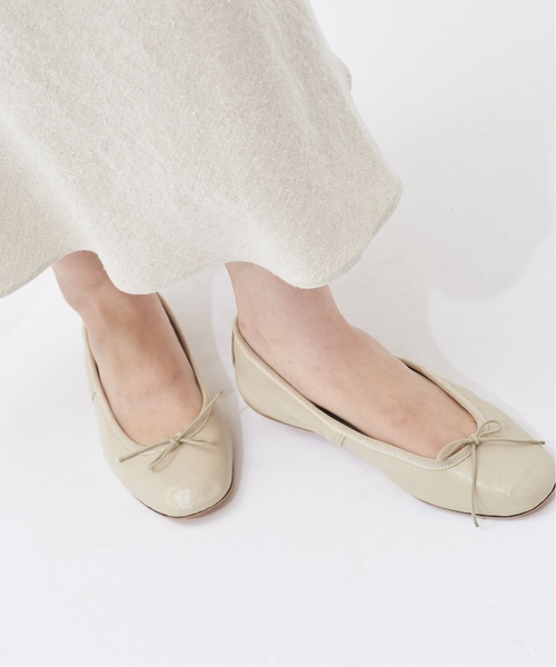 plage（プラージュ）の「【PORSELLI/ポルセリ】SP NORMAL VAMPバレエシューズ（ベージュ）◆（バレエシューズ・レディース・ベージュ・35/36/37/38/39/40）」の20枚目の写真