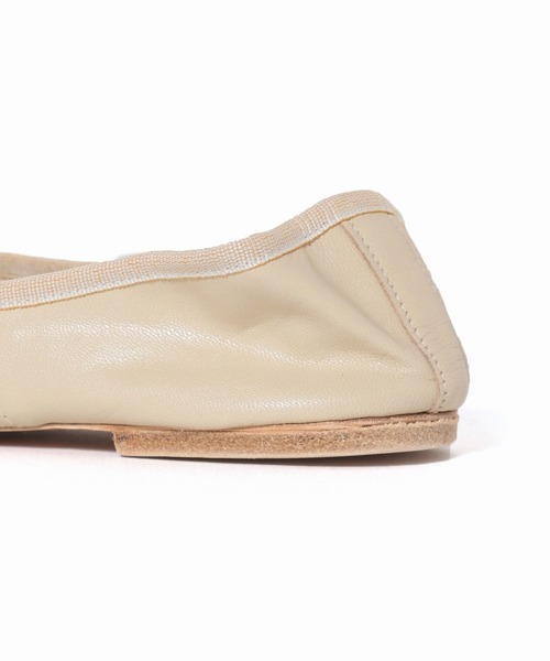 plage（プラージュ）の「【PORSELLI/ポルセリ】SP NORMAL VAMPバレエシューズ（ベージュ）◆（バレエシューズ・レディース・ベージュ・35/36/37/38/39/40）」の5枚目の写真