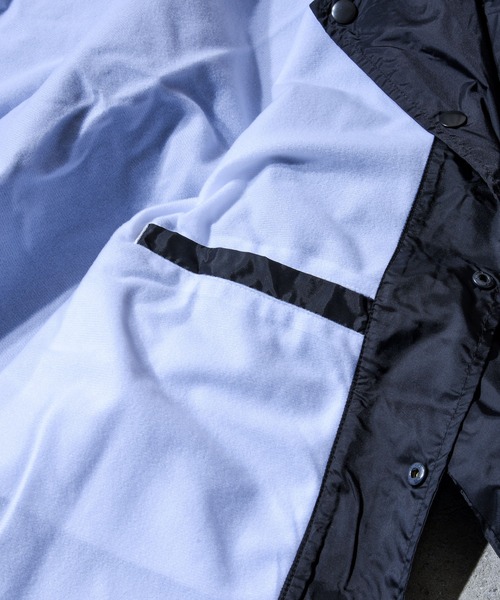 Dickies(ディッキーズ)の「【Dickies(ディッキーズ)】 SNAP FLONT NYLON JACKET(ナイロンジャケット・メンズ・ブラック/ネイビー・M/L/XL)」の16枚目の写真