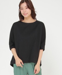 【Sサイズ WEB限定】梨地ジョーゼットドルマンプルオーバー