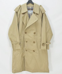 【ヴィンテージ古着】Aquascutum/アクアスキュータム 裏地クラブチェック トレンチコート