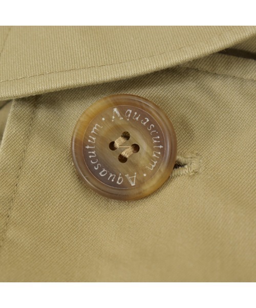 Aquascutum(アクアスキュータム)の「【ヴィンテージ古着】Aquascutum/アクアスキュータム 裏地クラブチェック トレンチコート(トレンチコート・メンズ・ベージュ・X-LARGE)」の5枚目の写真