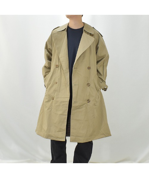 Aquascutum(アクアスキュータム)の「【ヴィンテージ古着】Aquascutum/アクアスキュータム 裏地クラブチェック トレンチコート(トレンチコート・メンズ・ベージュ・X-LARGE)」の14枚目の写真