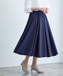 【美人百花 5月号掲載】タックフレアスカート