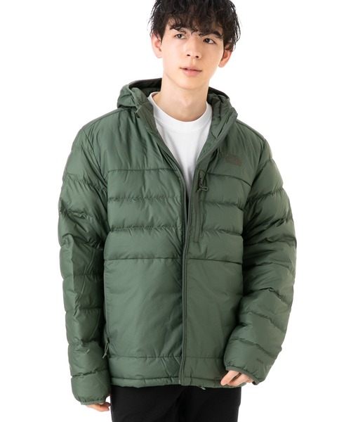 THE NORTH FACE（ザノースフェイス）の「ザノースフェイス ダウンジャケット フード付き アウター（ダウンジャケット/コート・メンズ・ブラック/カーキ・XL/M/L/S/XXL）」の22枚目の写真