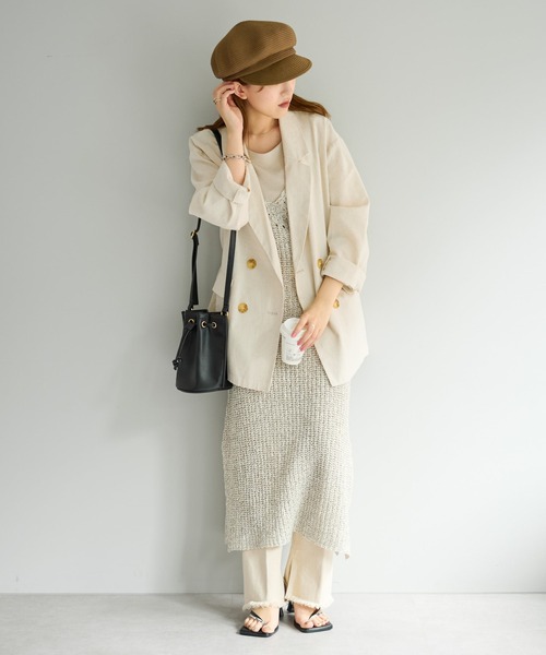 DISCOAT（ディスコート）の「ウォッシャブルキャスケット（キャスケット・レディース・ブラック/ベージュ/ブラウン・FREE）」の19枚目の写真