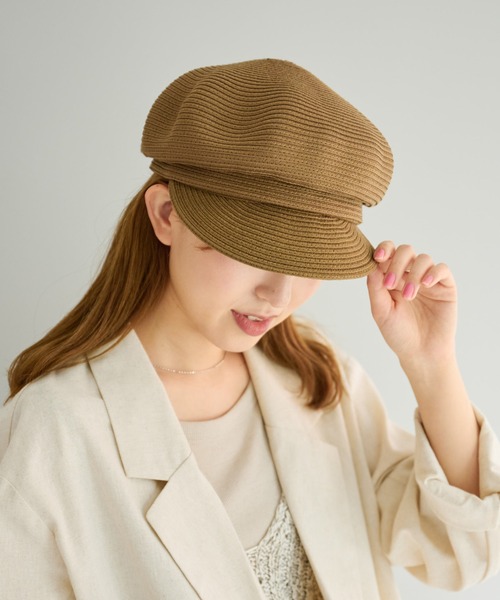 DISCOAT（ディスコート）の「ウォッシャブルキャスケット（キャスケット・レディース・ブラック/ベージュ/ブラウン・FREE）」の16枚目の写真