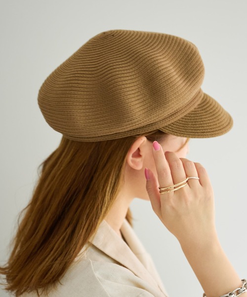 DISCOAT（ディスコート）の「ウォッシャブルキャスケット（キャスケット・レディース・ブラック/ベージュ/ブラウン・FREE）」の17枚目の写真