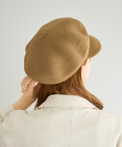 DISCOAT（ディスコート）の「ウォッシャブルキャスケット（キャスケット・レディース・ブラック/ベージュ/ブラウン・FREE）」の18枚目の写真