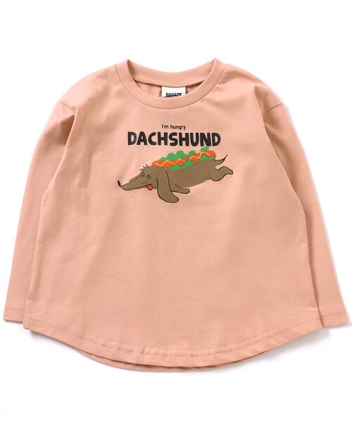 BREEZE（ブリーズ）の「/ユニークアニマルTシャツ（Tシャツ/カットソー・キッズ・ライム/レインボー/ピンク/ベージュ/キナリ/その他2・100/110/140/90/130/120/80）」の4枚目の写真