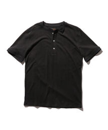 BEAMS PLUS | BEAMS PLUS / リネン コットン ヘンリーネック Tシャツ(Tシャツ/カットソー)