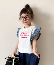 CIAOPANIC TYPY | 【KIDS】ワッフルフリルプリントTee(Tシャツ/カットソー)