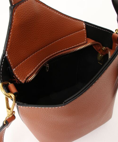 ammy.（エイミードット）の「【 ammy. / エイミードット 】 2way ワンベルト バケツ型 ショルダーバッグ / ハンドバッグ（ハンドバッグ・レディース・ホワイト/ブラック/ブラウン/モカ/キャメル/ベージュ/アイボリー・FREE）」の10枚目の写真