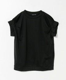 mizuiroind | mizuiro ind フリルスリーブクルーネックプルオーバー(Tシャツ/カットソー)