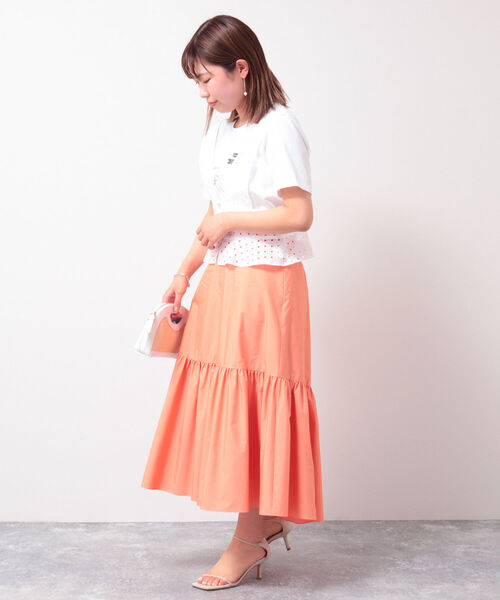 NOLLEY’S（ノーリーズ）の「レースベスト（ベスト・レディース・ホワイト/ブラック・38）」の13枚目の写真