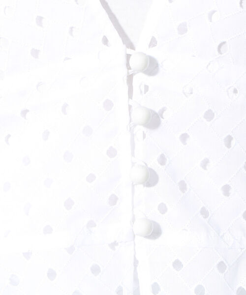 NOLLEY’S（ノーリーズ）の「レースベスト（ベスト・レディース・ホワイト/ブラック・38）」の19枚目の写真