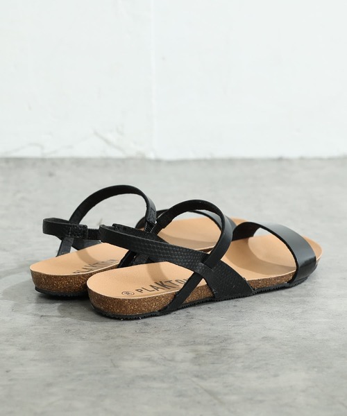 COLLAGE GALLARDAGALANTE（コラージュガリャルダガランテ）の「PLANKTON/サンダル（サンダル・レディース・ブラック・36/37/38）」の13枚目の写真