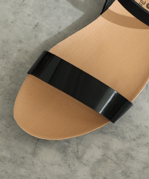 COLLAGE GALLARDAGALANTE（コラージュガリャルダガランテ）の「PLANKTON/サンダル（サンダル・レディース・ブラック・36/37/38）」の14枚目の写真