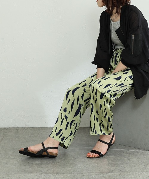 COLLAGE GALLARDAGALANTE（コラージュガリャルダガランテ）の「PLANKTON/サンダル（サンダル・レディース・ブラック・36/37/38）」の5枚目の写真