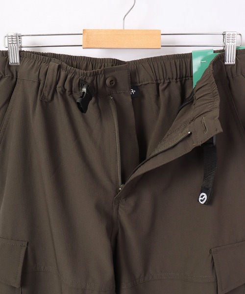 OUTDOOR PRODUCTS APPAREL(アウトドアプロダクツアパレル)の「OUTDOOR ストレッチ ドライ ポリリップ カーゴ クライミング 7分丈 パンツ(カーゴパンツ・メンズ・ブラック/ネイビー/カーキ/杢グレー/グレイッシュベージュ・LL/M/L)」の6枚目の写真