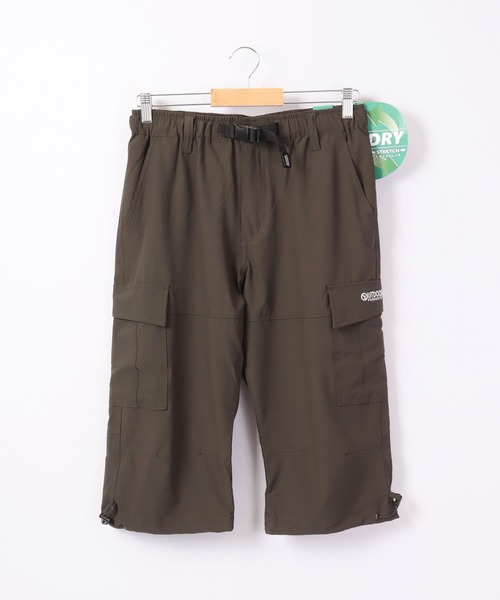OUTDOOR PRODUCTS APPAREL(アウトドアプロダクツアパレル)の「OUTDOOR ストレッチ ドライ ポリリップ カーゴ クライミング 7分丈 パンツ(カーゴパンツ・メンズ・ブラック/ネイビー/カーキ/杢グレー/グレイッシュベージュ・LL/M/L)」の18枚目の写真