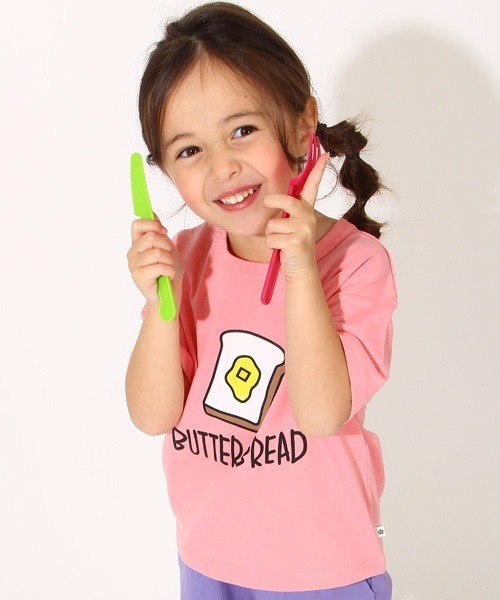 BABYDOLL(ベビードール)の「つながる MOGUMOGU Tシャツ 6834K(Tシャツ/カットソー・キッズ・ライトグリーン系1/オレンジ/ベビーピンク/イエロー/ブルー/パープル・100cm/80cm/110cm/90cm/120cm)」の10枚目の写真