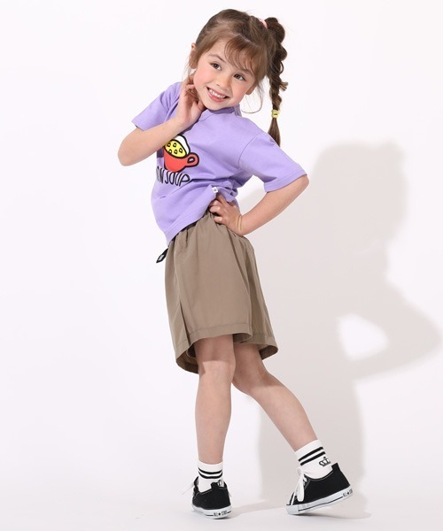 BABYDOLL(ベビードール)の「つながる MOGUMOGU Tシャツ 6834K(Tシャツ/カットソー・キッズ・ライトグリーン系1/オレンジ/ベビーピンク/イエロー/ブルー/パープル・100cm/80cm/110cm/90cm/120cm)」の13枚目の写真