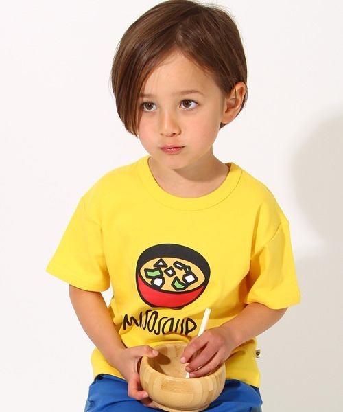 BABYDOLL(ベビードール)の「つながる MOGUMOGU Tシャツ 6834K(Tシャツ/カットソー・キッズ・ライトグリーン系1/オレンジ/ベビーピンク/イエロー/ブルー/パープル・100cm/80cm/110cm/90cm/120cm)」の17枚目の写真