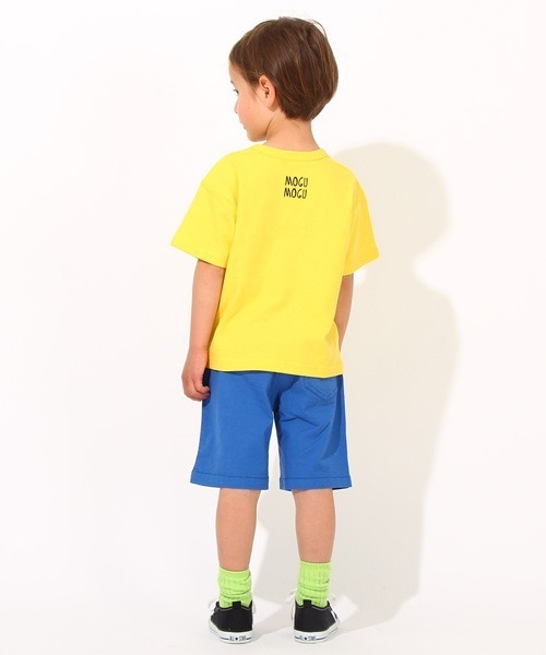 BABYDOLL(ベビードール)の「つながる MOGUMOGU Tシャツ 6834K(Tシャツ/カットソー・キッズ・ライトグリーン系1/オレンジ/ベビーピンク/イエロー/ブルー/パープル・100cm/80cm/110cm/90cm/120cm)」の19枚目の写真