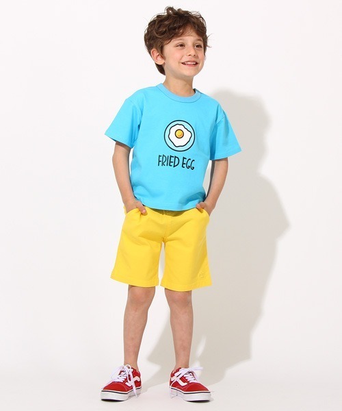 BABYDOLL(ベビードール)の「つながる MOGUMOGU Tシャツ 6834K(Tシャツ/カットソー・キッズ・ライトグリーン系1/オレンジ/ベビーピンク/イエロー/ブルー/パープル・100cm/80cm/110cm/90cm/120cm)」の22枚目の写真