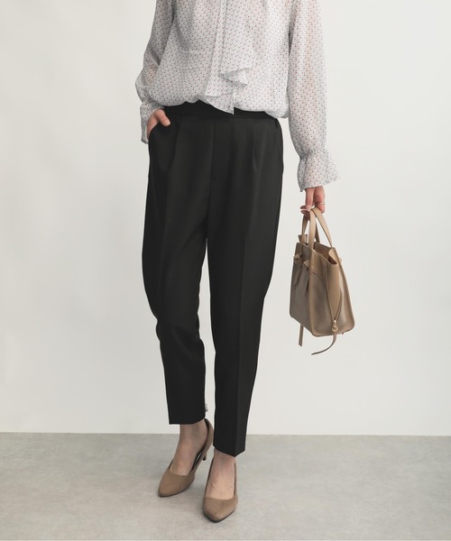 PICCIN（ピッチン）の「裾パールパンツ（スラックス・レディース・ブラック/ネイビー・S/M）」の15枚目の写真